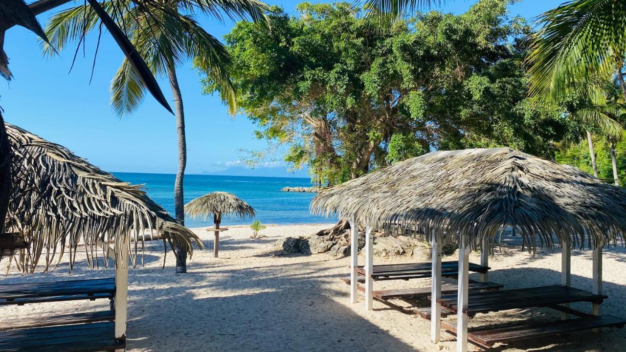 圣弗朗索瓦Le Kalinao, Anse Des Rochers Plage, Piscine Et Cocotiers公寓 外观 照片