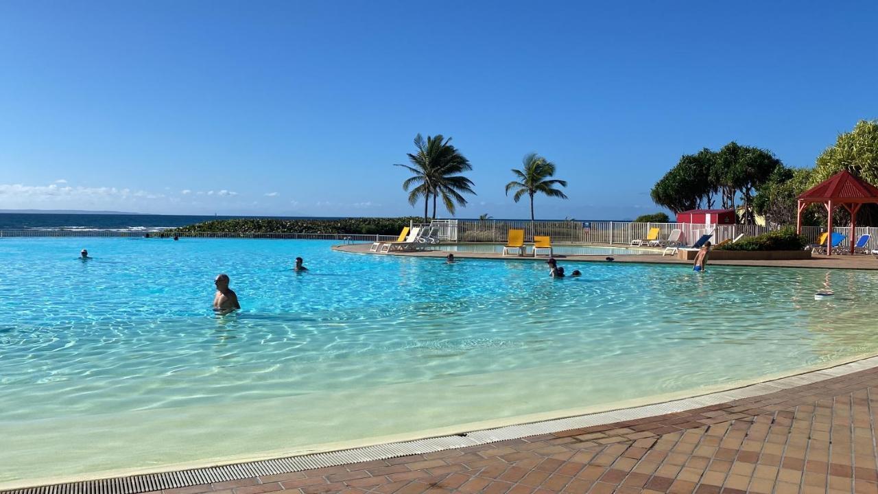 圣弗朗索瓦Le Kalinao, Anse Des Rochers Plage, Piscine Et Cocotiers公寓 外观 照片